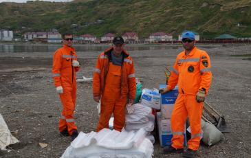 Спасатели «ЭКОСПАС» приняли участие в волонтёрской акции