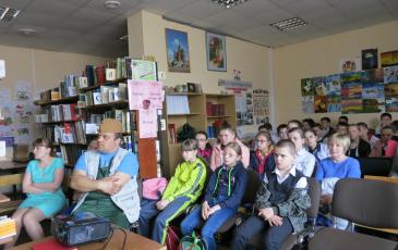 Учащиеся Рылеевской школы